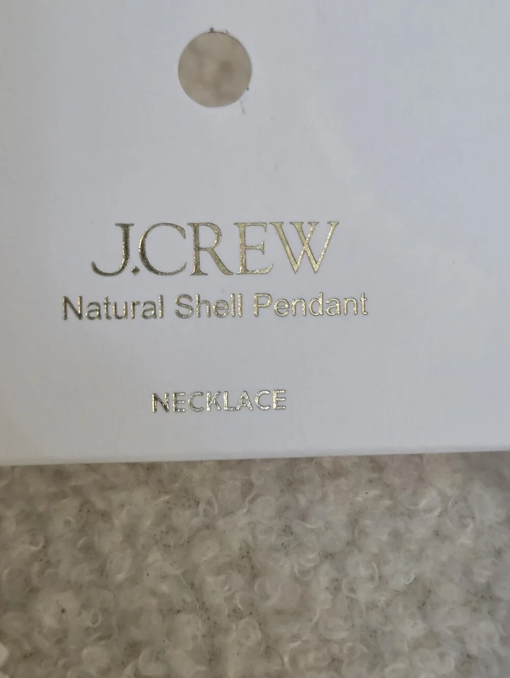 J. Crew crew necklace